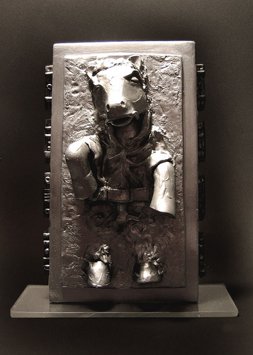My Little Han Solo in Carbonite